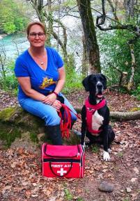 PTBS Hunde sowie Therapiebegleithunde in der Hundeschule in Küssaberg